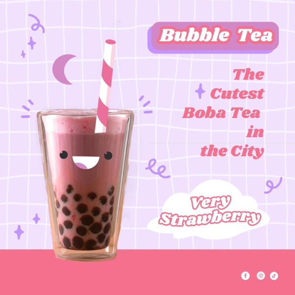 Strawberry Bubble Tea